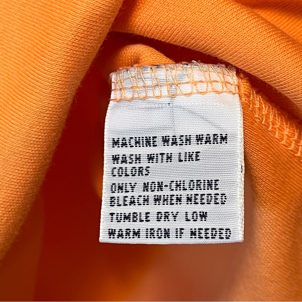 Vtg POLO RALPH LAUREN Golf Polo Mens Size LT‎ Pony Logo Peach Embroidered Cotton - Picture 10 of 13